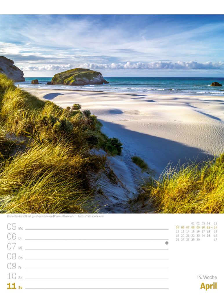 Weitere Ansicht: Planet Erde Wochenplaner Kalender 2027 | Landschaften der Welt | Ackermann Kunstverlag GmbH