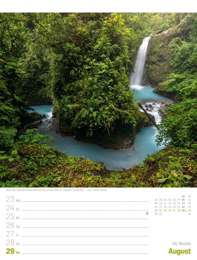 Weitere Ansicht: Planet Erde Wochenplaner Kalender 2027 | Landschaften der Welt | Ackermann Kunstverlag GmbH