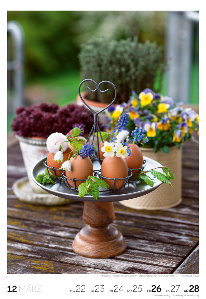 Weitere Ansicht: Garten Wochenkalender 2027 | Ackermann Kunstverlag GmbH