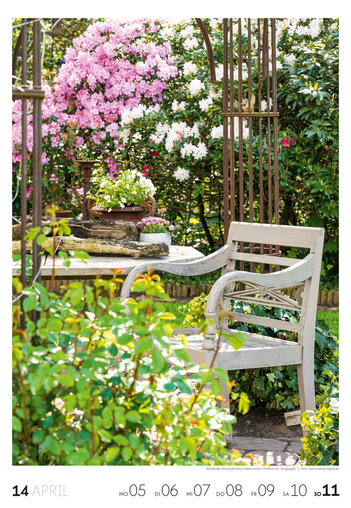 Weitere Ansicht: Garten Wochenkalender 2027 | Ackermann Kunstverlag GmbH