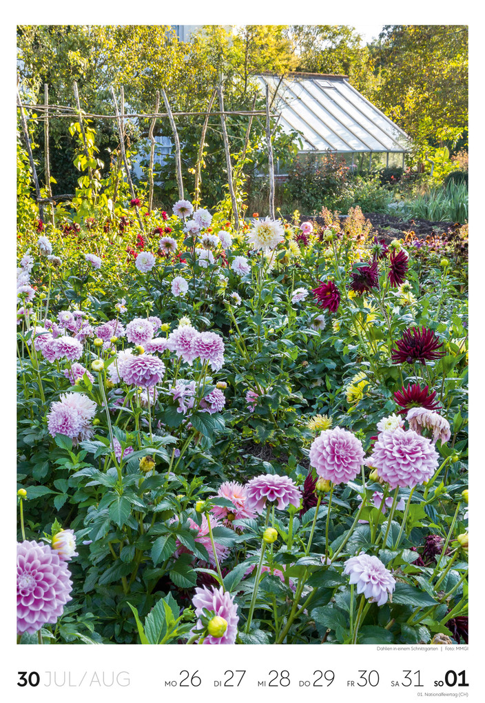 Weitere Ansicht: Garten Wochenkalender 2027 | Ackermann Kunstverlag GmbH