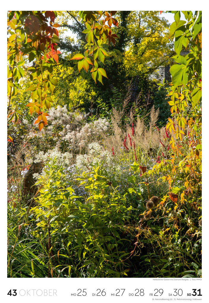 Weitere Ansicht: Garten Wochenkalender 2027 | Ackermann Kunstverlag GmbH