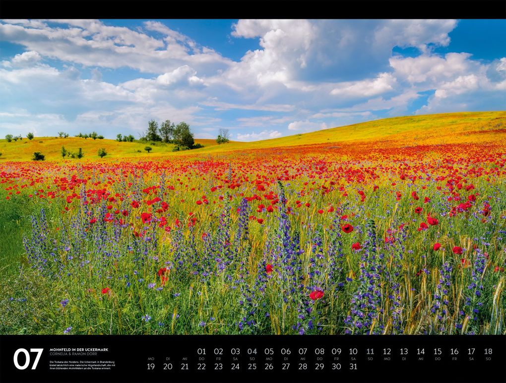 Weitere Ansicht: Naturparadies Deutschland Signature Kalender 2027 | Dörr, Ackermann Kunstverlag GmbH
