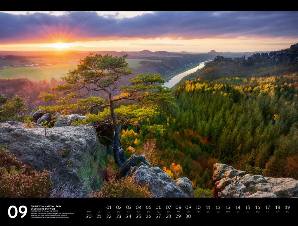 Weitere Ansicht: Naturparadies Deutschland Signature Kalender 2027 | Dörr, Ackermann Kunstverlag GmbH