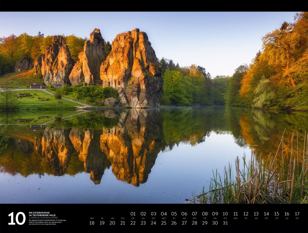 Weitere Ansicht: Naturparadies Deutschland Signature Kalender 2027 | Dörr, Ackermann Kunstverlag GmbH