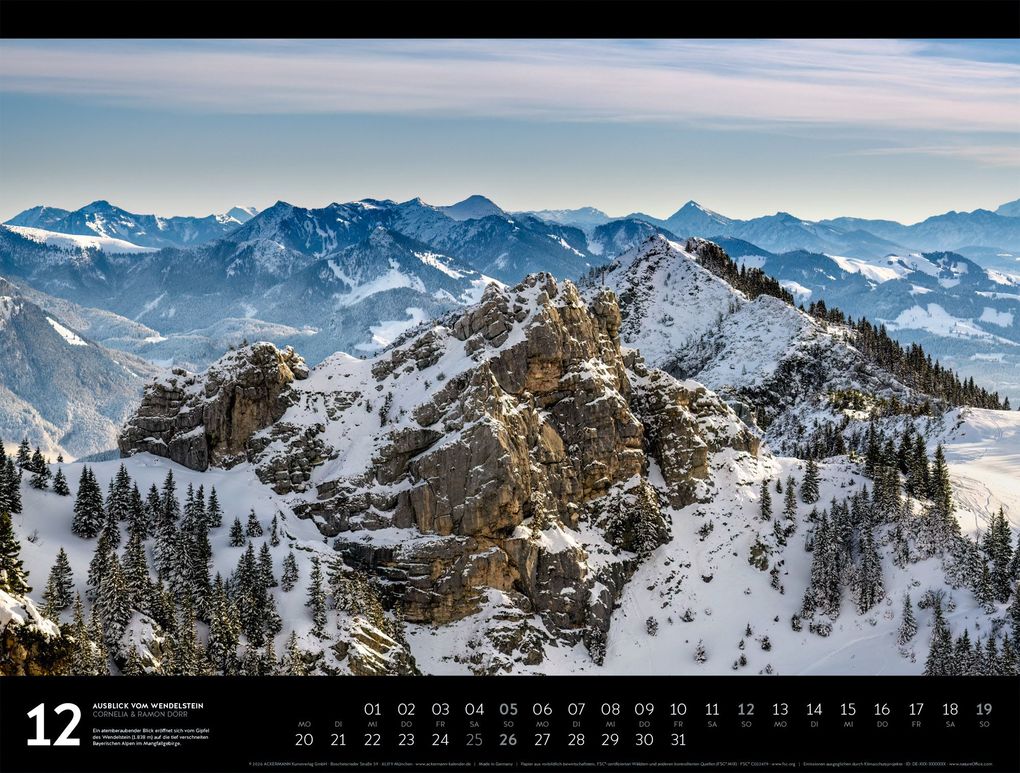 Weitere Ansicht: Naturparadies Deutschland Signature Kalender 2027 | Dörr, Ackermann Kunstverlag GmbH