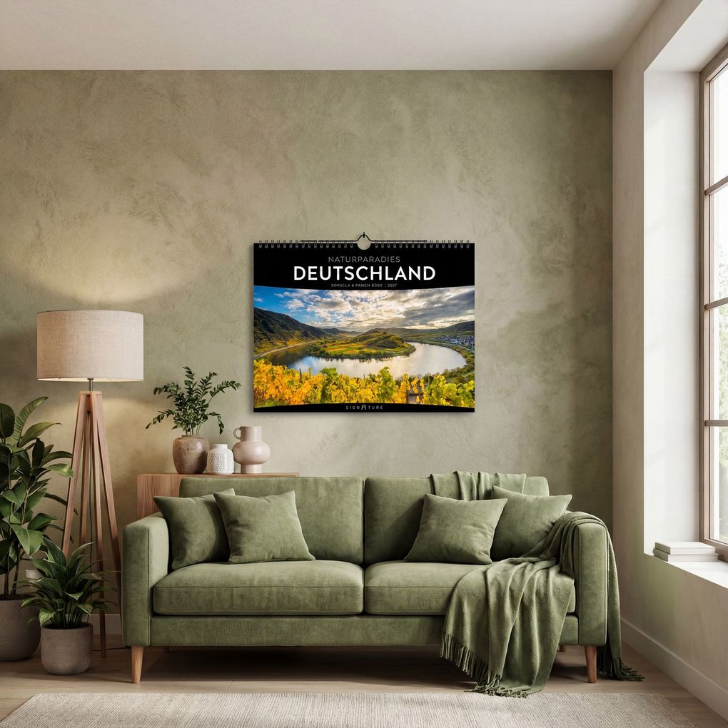 Weitere Ansicht: Naturparadies Deutschland Signature Kalender 2027 | Dörr, Ackermann Kunstverlag GmbH