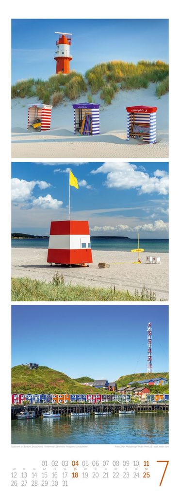 Weitere Ansicht: Wellengang Triplet-Kalender 2027 | Spaziergang entlang der Küste | Ackermann Kunstverlag GmbH