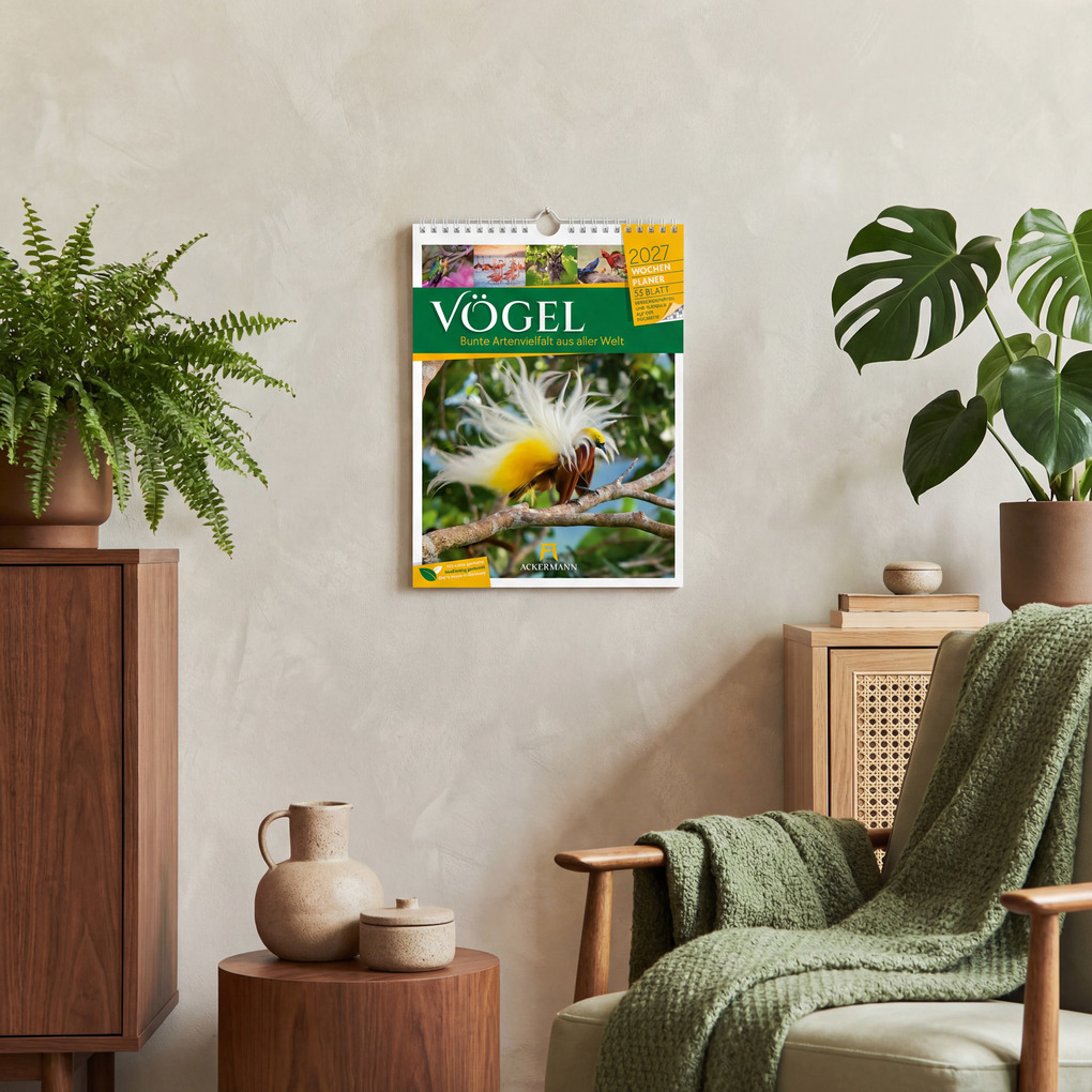 Weitere Ansicht: Vögel Wochenplaner Kalender 2027 | Ackermann Kunstverlag GmbH