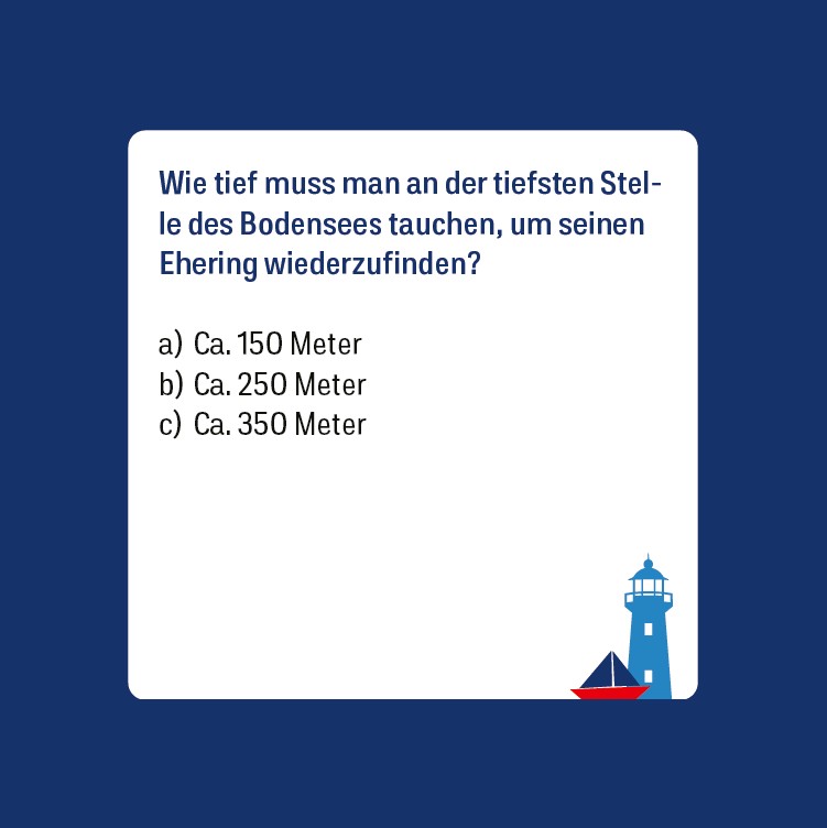 Weitere Ansicht: Bodensee-Quiz (Neuauflage) | Johannes Wilkes