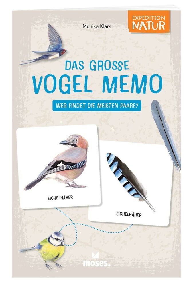 Weitere Ansicht: Das große Vogel Memo | Monika Klars