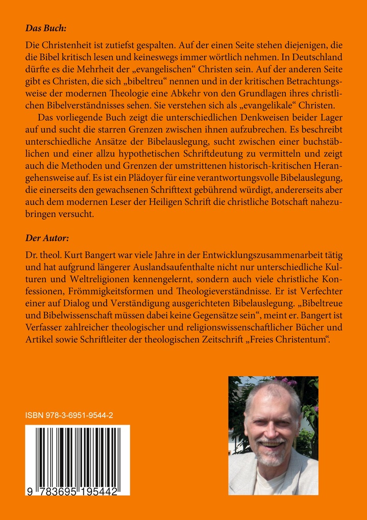 Weitere Ansicht: evangelisch oder evangelikal? | Kurt Bangert