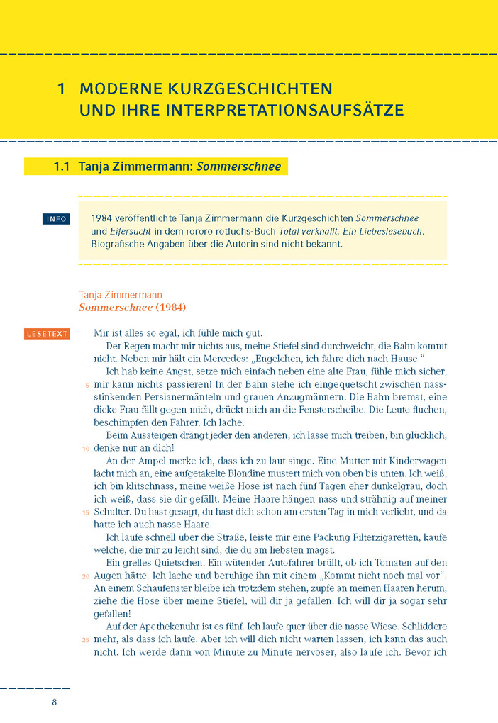 Weitere Ansicht: Moderne Kurzgeschichten interpretiert | Volker Krischel