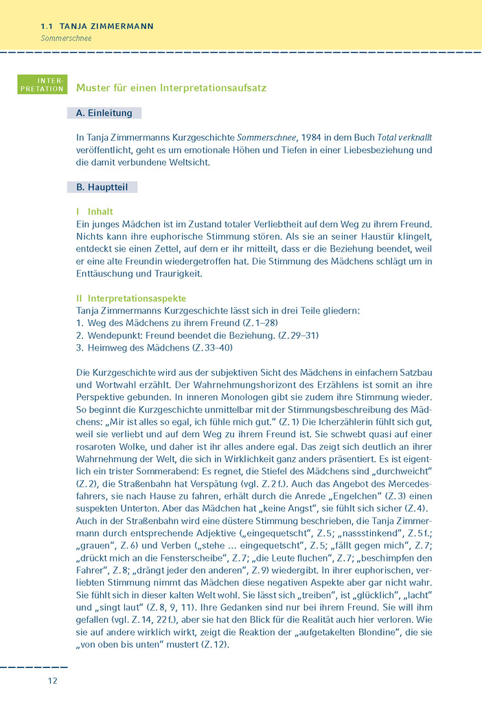 Weitere Ansicht: Moderne Kurzgeschichten interpretiert | Volker Krischel