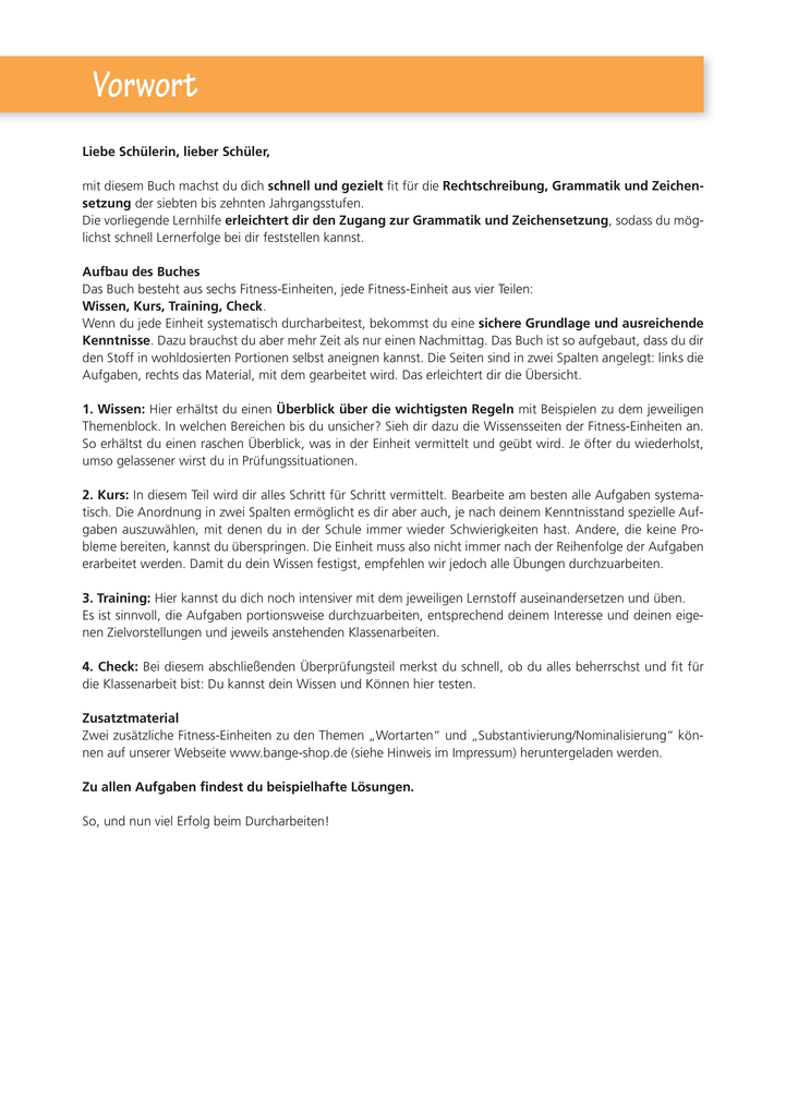 Weitere Ansicht: Rechtschreibung, Grammatik und Zeichensetzung. Deutsch Klasse 7-10. | Vera Menzel