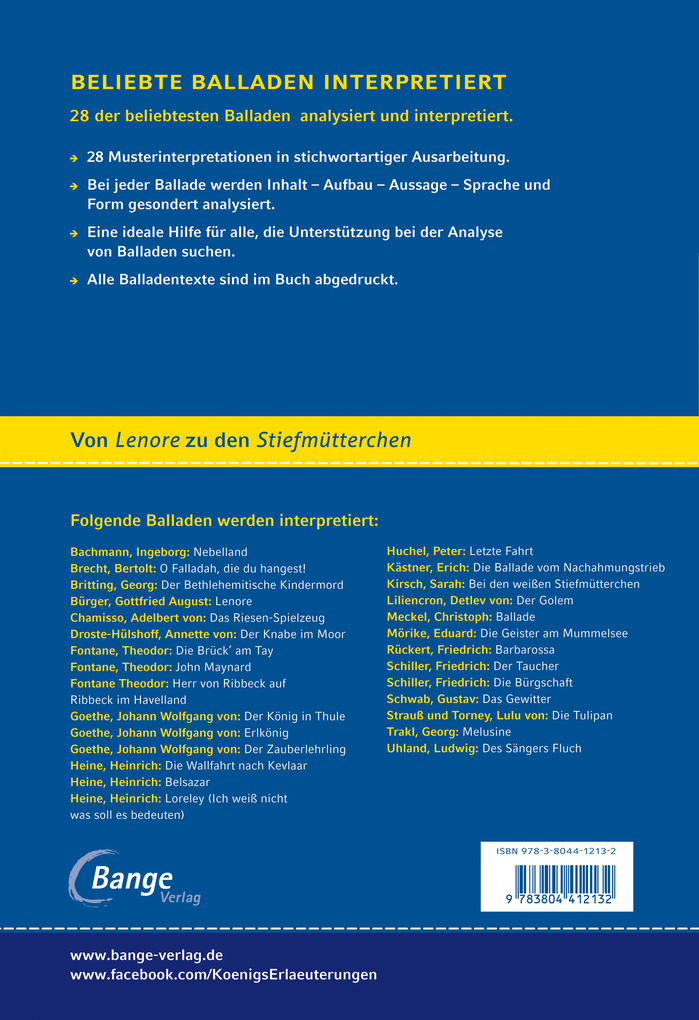 Weitere Ansicht: Beliebte Balladen interpretiert | Wolfhard Keiser