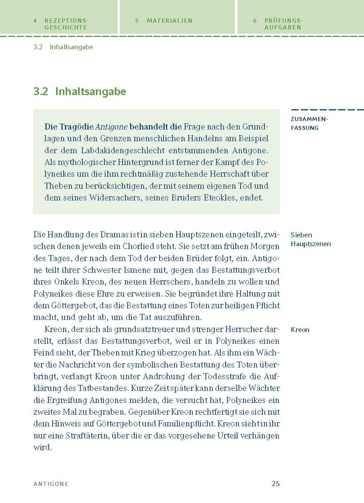 Weitere Ansicht: Antigone von Sophokles | Sophokles