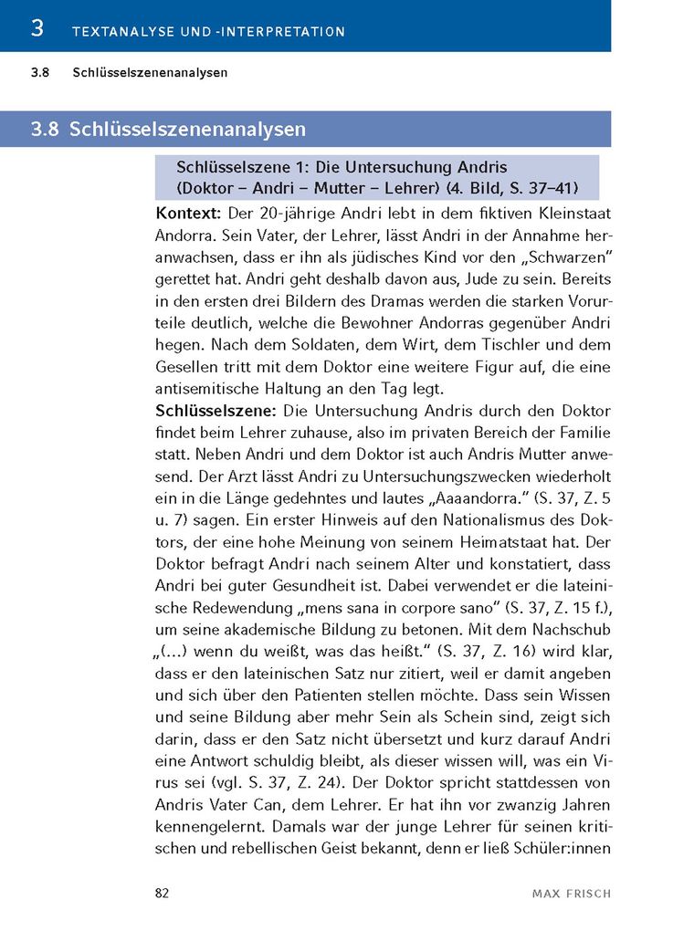 Weitere Ansicht: Andorra von Max Frisch