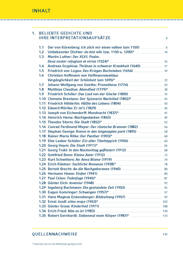 Weitere Ansicht: Beliebte Gedichte interpretiert. | Thomas Möbius