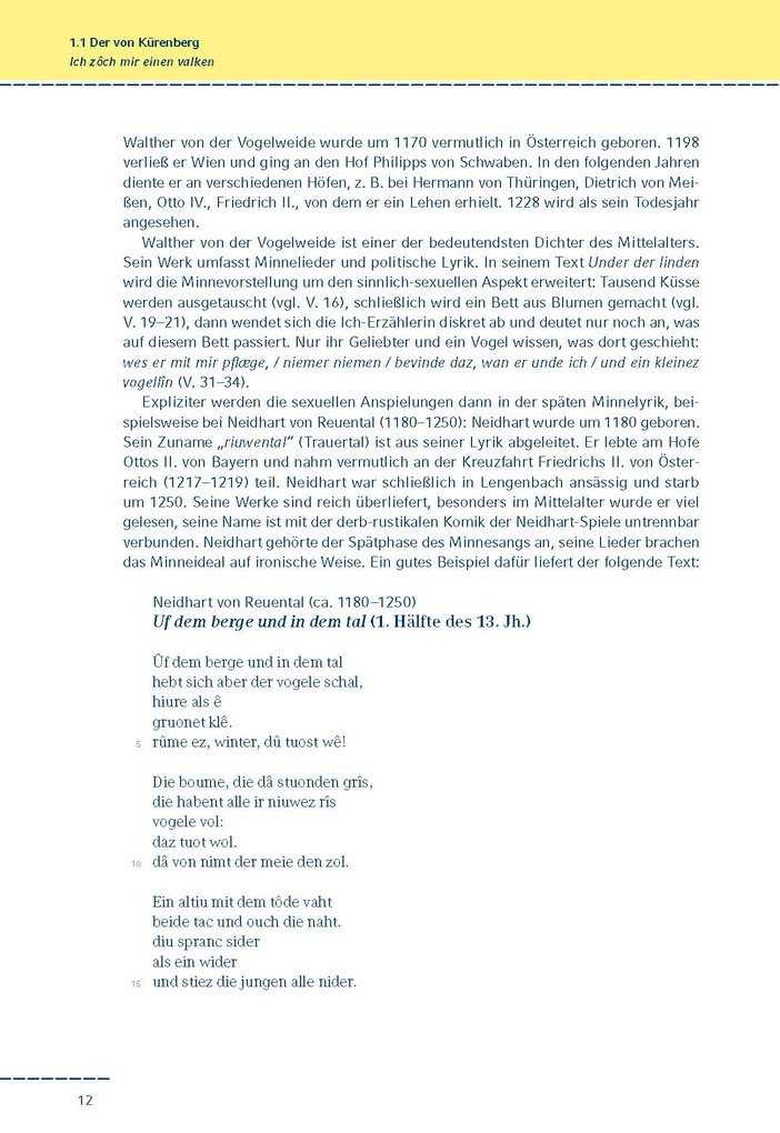Weitere Ansicht: Beliebte Gedichte interpretiert