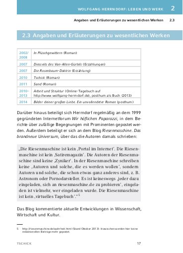 Weitere Ansicht: Tschick von Wolfgang Herrndorf - Textanalyse und Interpretation | Wolfgang Herrndorf