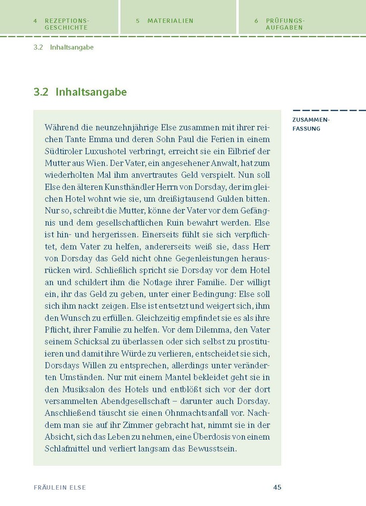 Weitere Ansicht: Fräulein Else von Arthur Schnitzler