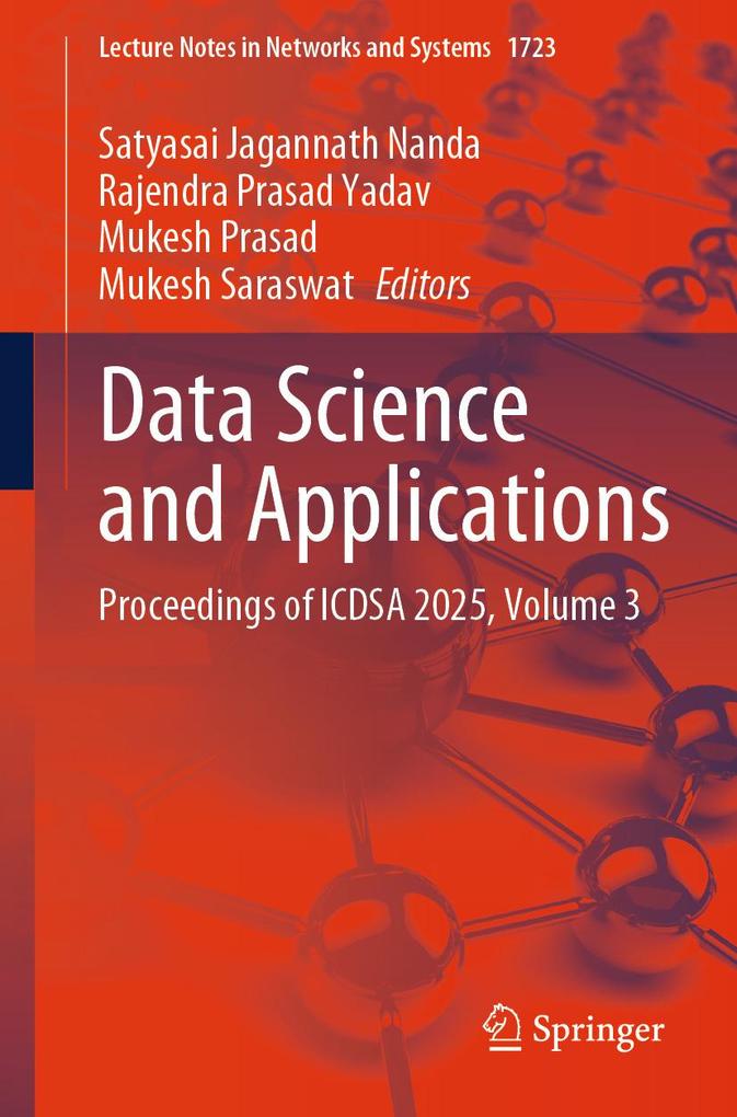 Produktbild: Data Science and Applications