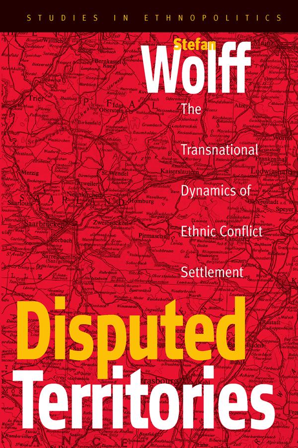 Produktbild: Disputed Territories | Stefan Wolff