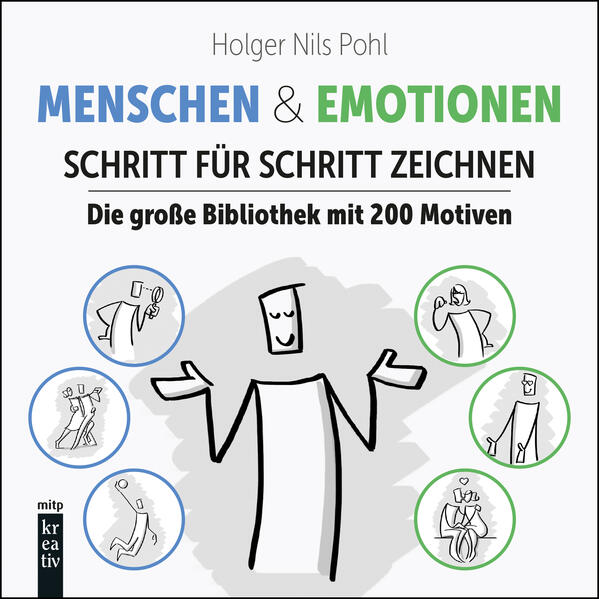 Produktbild: Menschen & Emotionen Schritt für Schritt zeichnen | Holger Nils Pohl