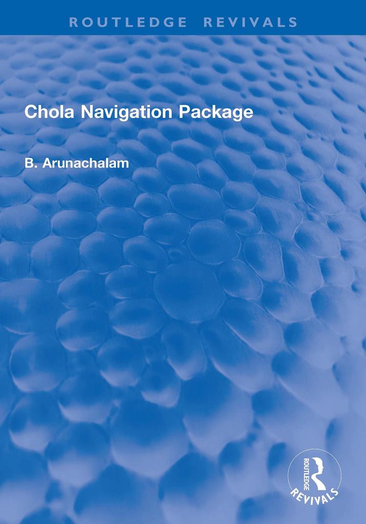 Produktbild: Chola Navigation Package | B. Arunachalam