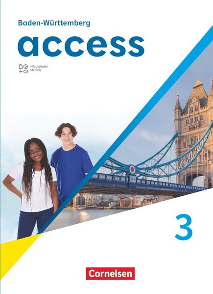 Produktbild: Access Band 3: 7. Schuljahr - Baden-Württemberg - Ausgabe 2025 - Schulbuch (Festeinband) | Philip Devlin, Ailsa Campbell, Melissa Jane Thomson, Sydney Thorne, Niamh Humphreys