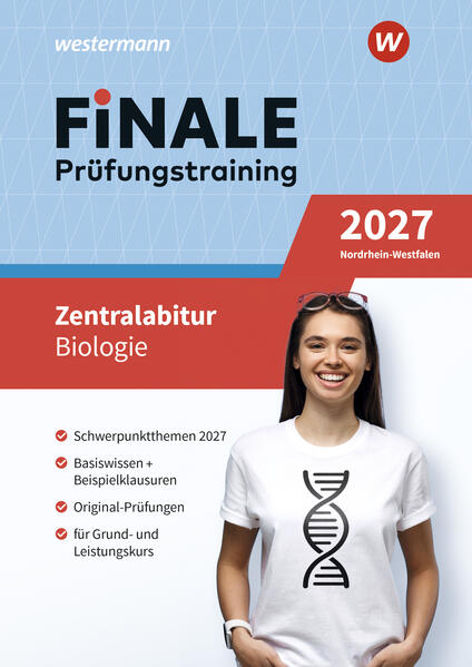 Produktbild: FiNALE Prüfungstraining Zentralabitur Nordrhein-Westfalen. Biologie 2027