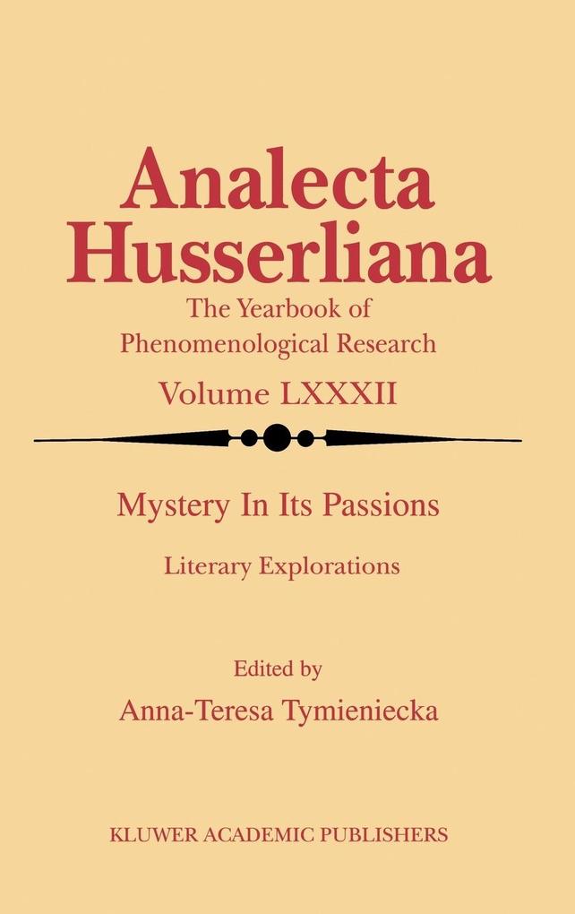 Produktbild: Mystery in Its Passions: Literary Explorations