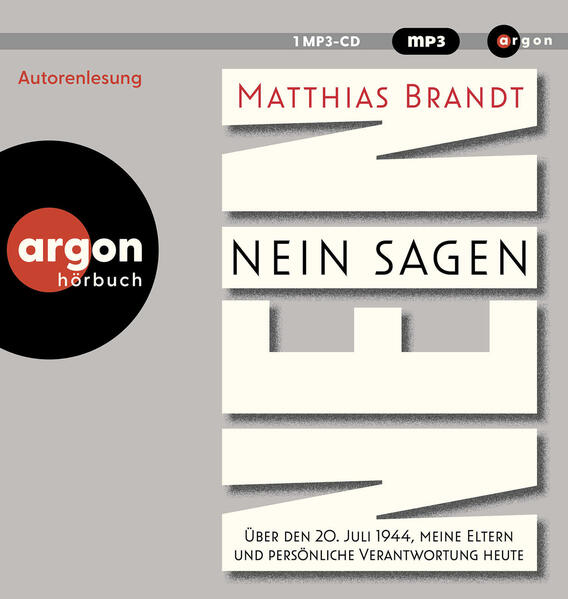 Produktbild: Nein sagen | Matthias Brandt