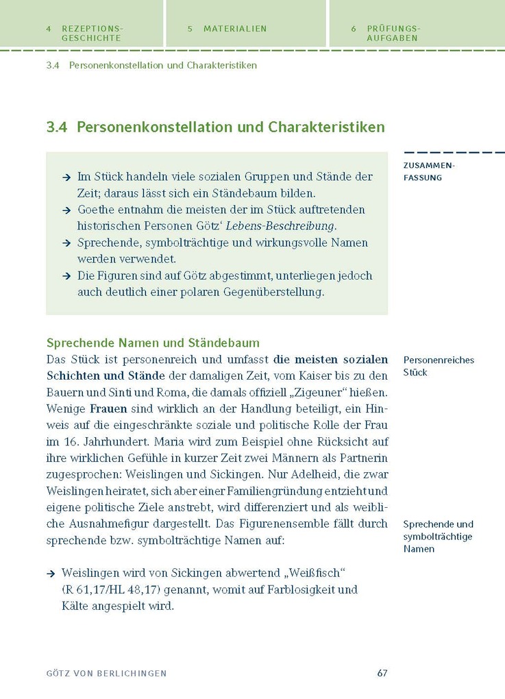 Weitere Ansicht: Götz von Berlichingen von Goethe