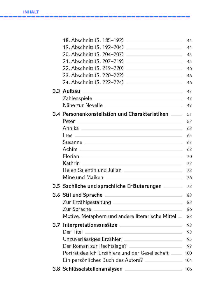 Weitere Ansicht: Die Liebe der Väter von Thomas Hettche - Textanalyse und Interpretation | Thomas Hettche