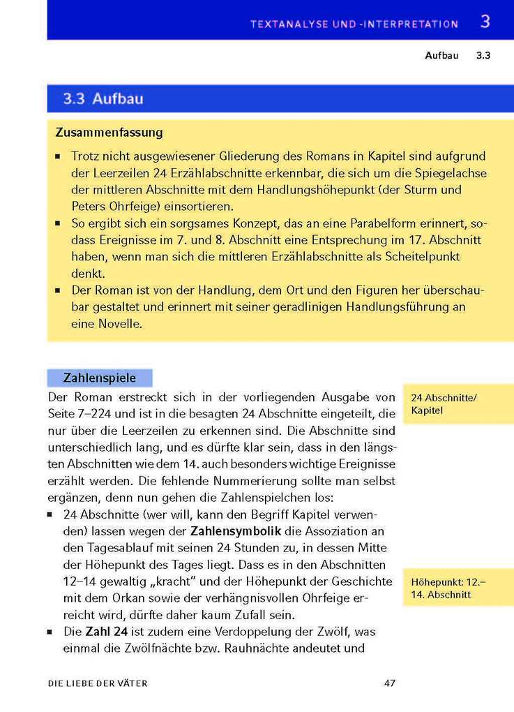 Weitere Ansicht: Die Liebe der Väter von Thomas Hettche - Textanalyse und Interpretation | Thomas Hettche