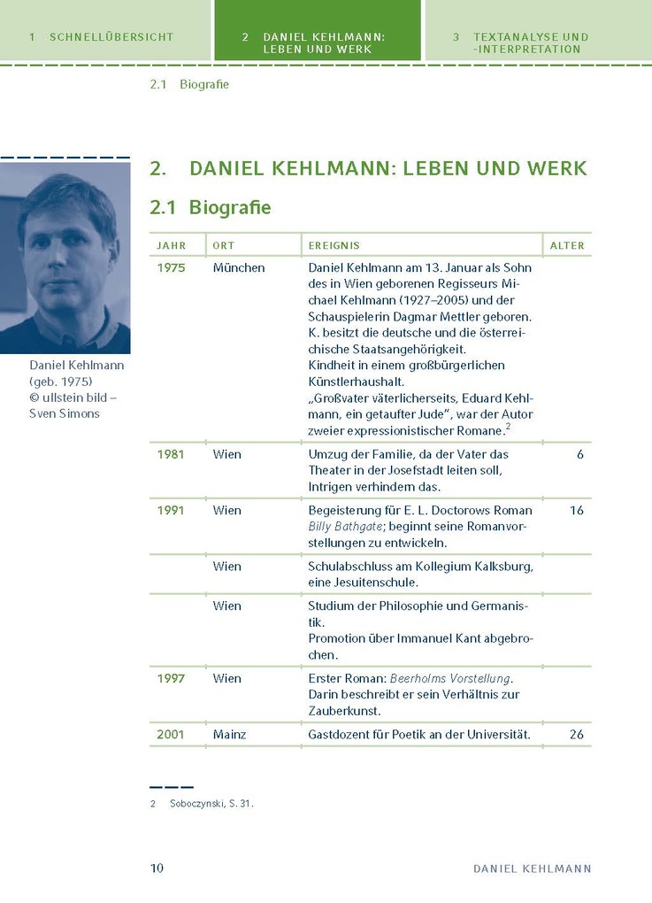 Weitere Ansicht: Ruhm von Daniel Kehlmann