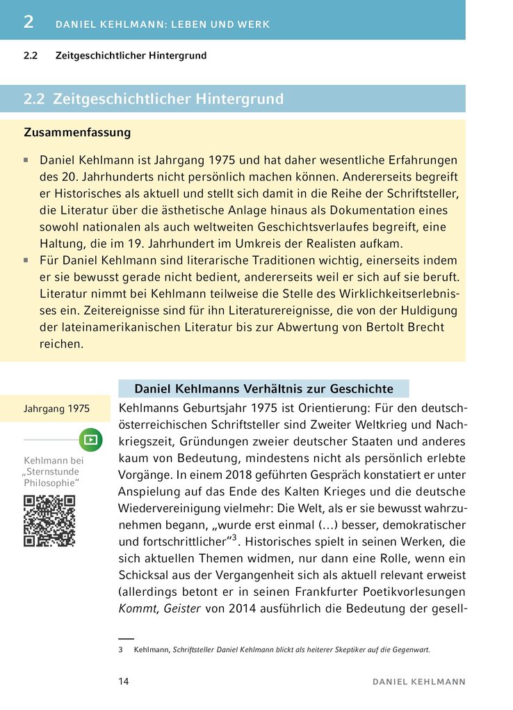 Weitere Ansicht: Ruhm von Daniel Kehlmann