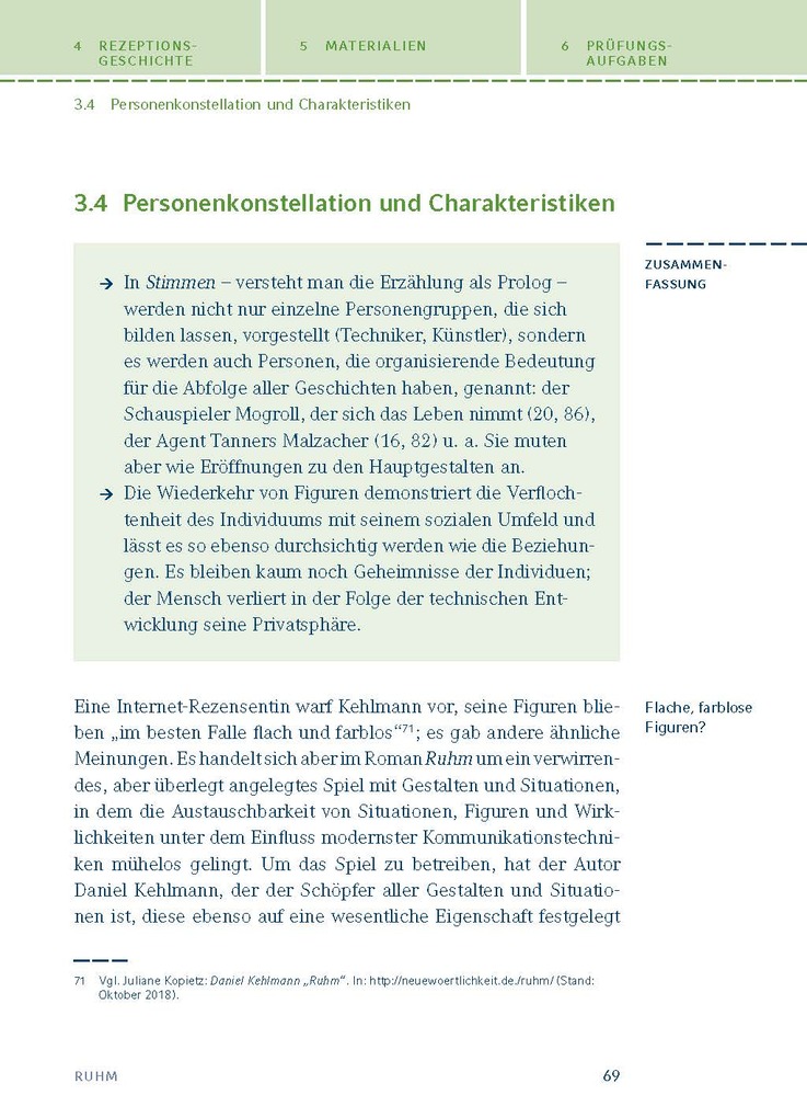Weitere Ansicht: Ruhm von Daniel Kehlmann