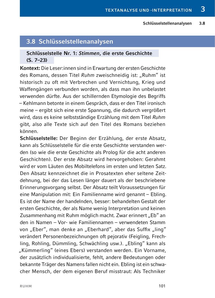 Weitere Ansicht: Ruhm von Daniel Kehlmann