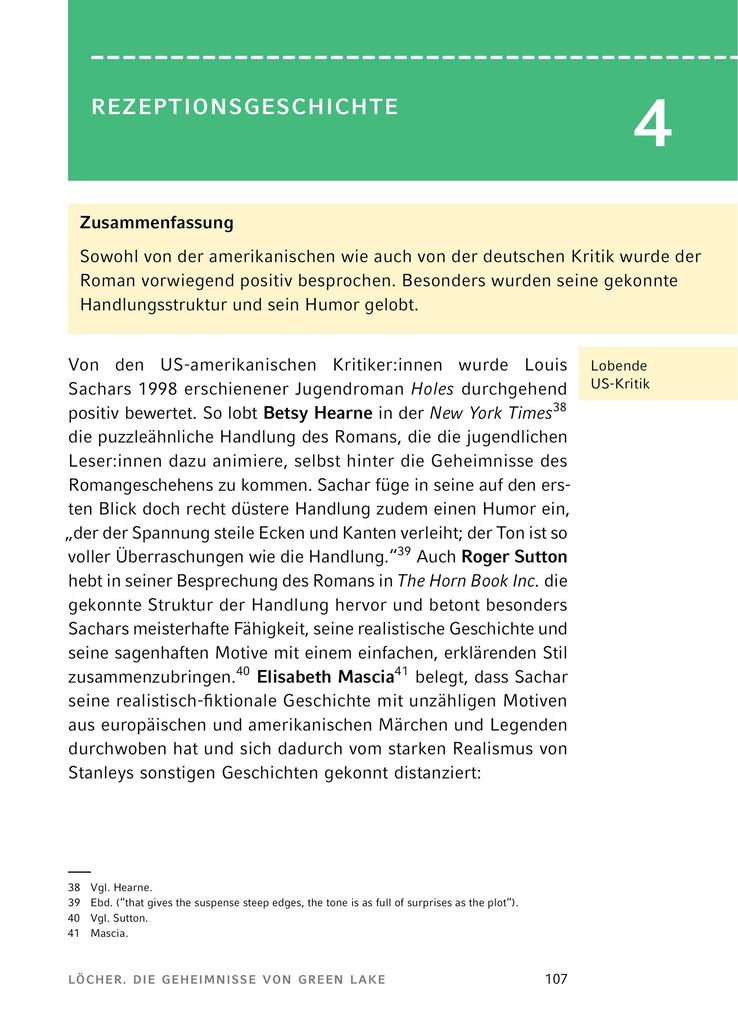 Weitere Ansicht: Löcher von Louis Sachar