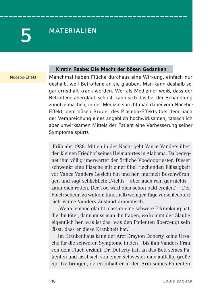 Weitere Ansicht: Löcher von Louis Sachar