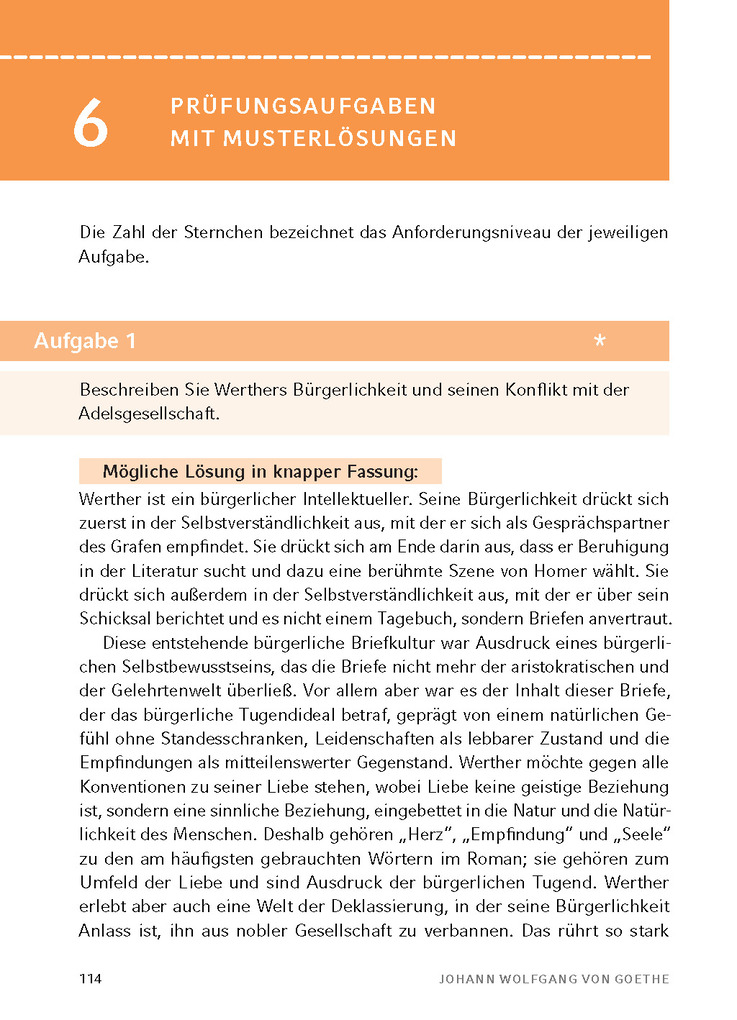 Weitere Ansicht: Die Leiden des jungen Werther von Johann Wolfgang von Goethe - Textanalyse und Interpretation | Johann Wolfgang von Goethe