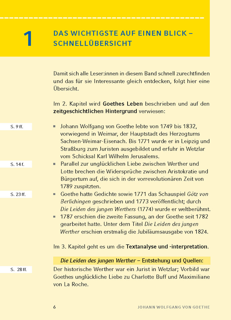 Weitere Ansicht: Die Leiden des jungen Werther von Johann Wolfgang von Goethe - Textanalyse und Interpretation | Johann Wolfgang von Goethe