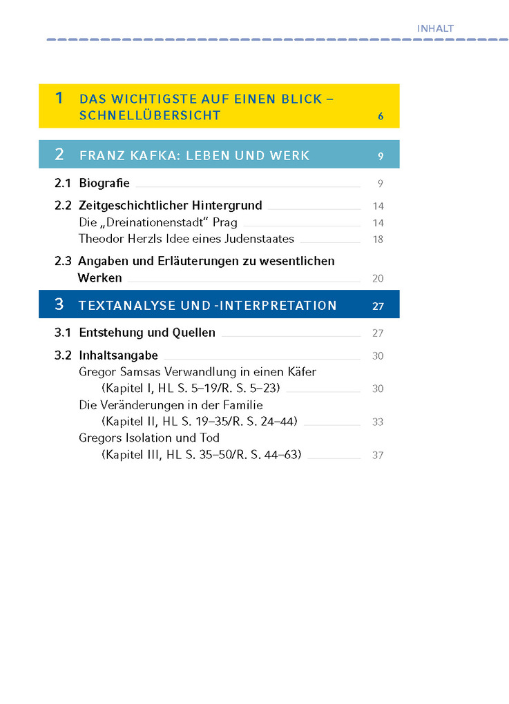 Weitere Ansicht: Die Verwandlung von Franz Kafka - Textanalyse und Interpretation | Franz Kafka