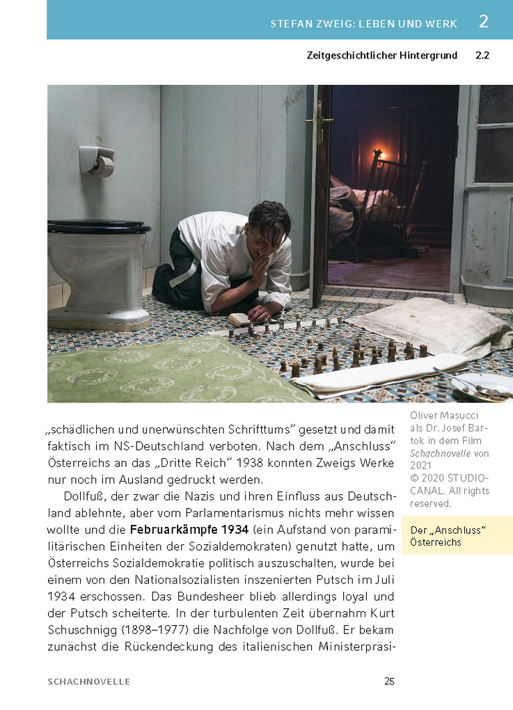 Weitere Ansicht: Schachnovelle von Stefan Zweig | Stefan Zweig