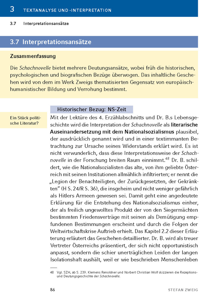 Weitere Ansicht: Schachnovelle von Stefan Zweig | Stefan Zweig