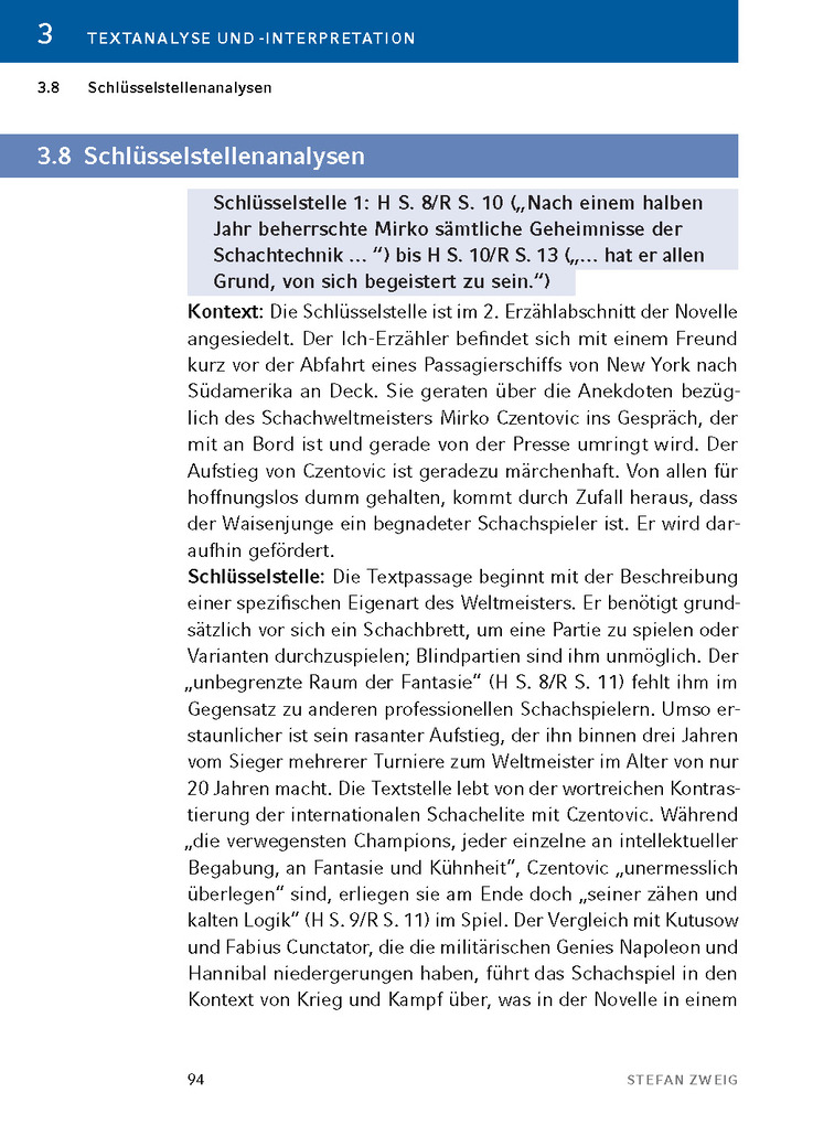 Weitere Ansicht: Schachnovelle von Stefan Zweig | Stefan Zweig