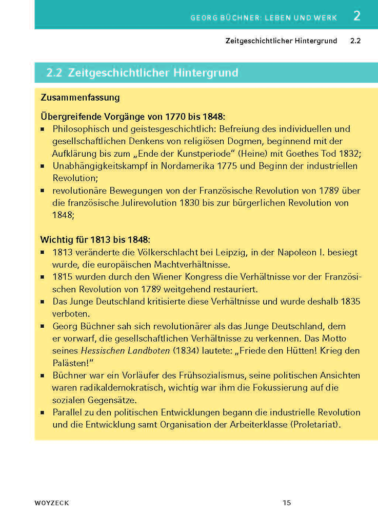 Weitere Ansicht: Woyzeck von Georg Büchner - Textanalyse und Interpretation | Georg Büchner, Rüdiger Bernhardt